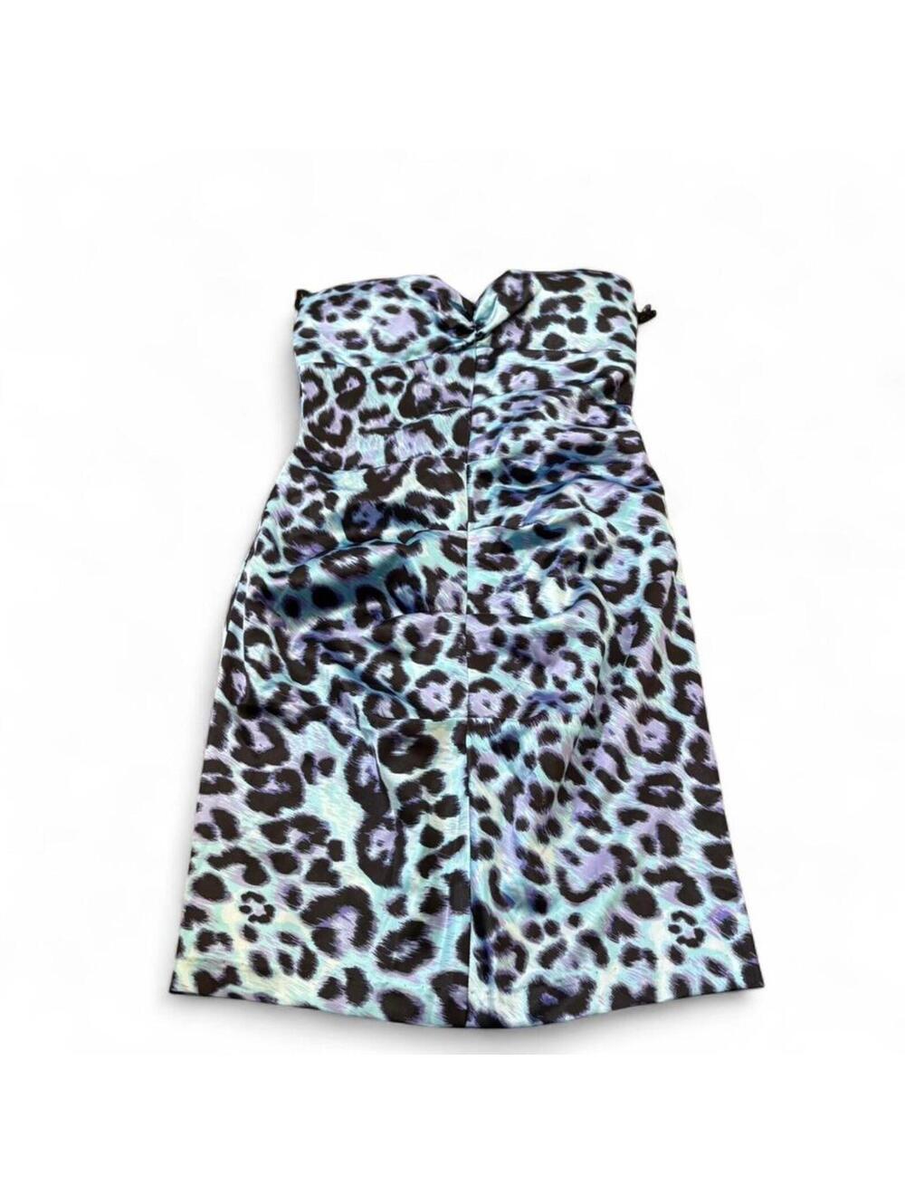 Y2K JUMP leopard dress